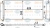 HELLA 8FC 351 304-251 Condenser, air conditioning